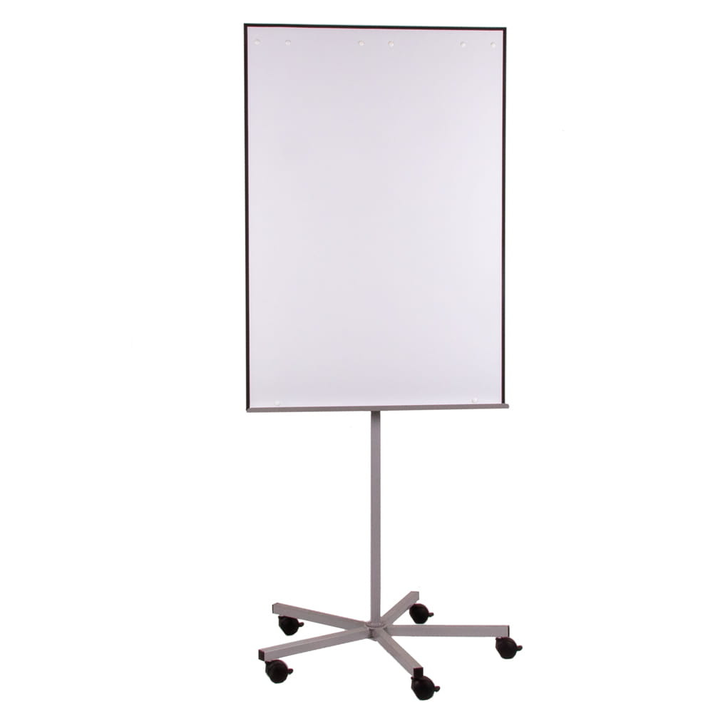 Tablica flipchart 70x100 mobilna (5 kółek) WIELKOR (WIEL 003B)